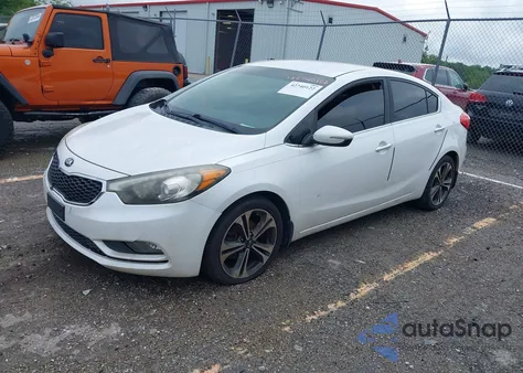 2014 Kia Forte Ex from USA, damaged, VIN KNAFX4A80E5093109
